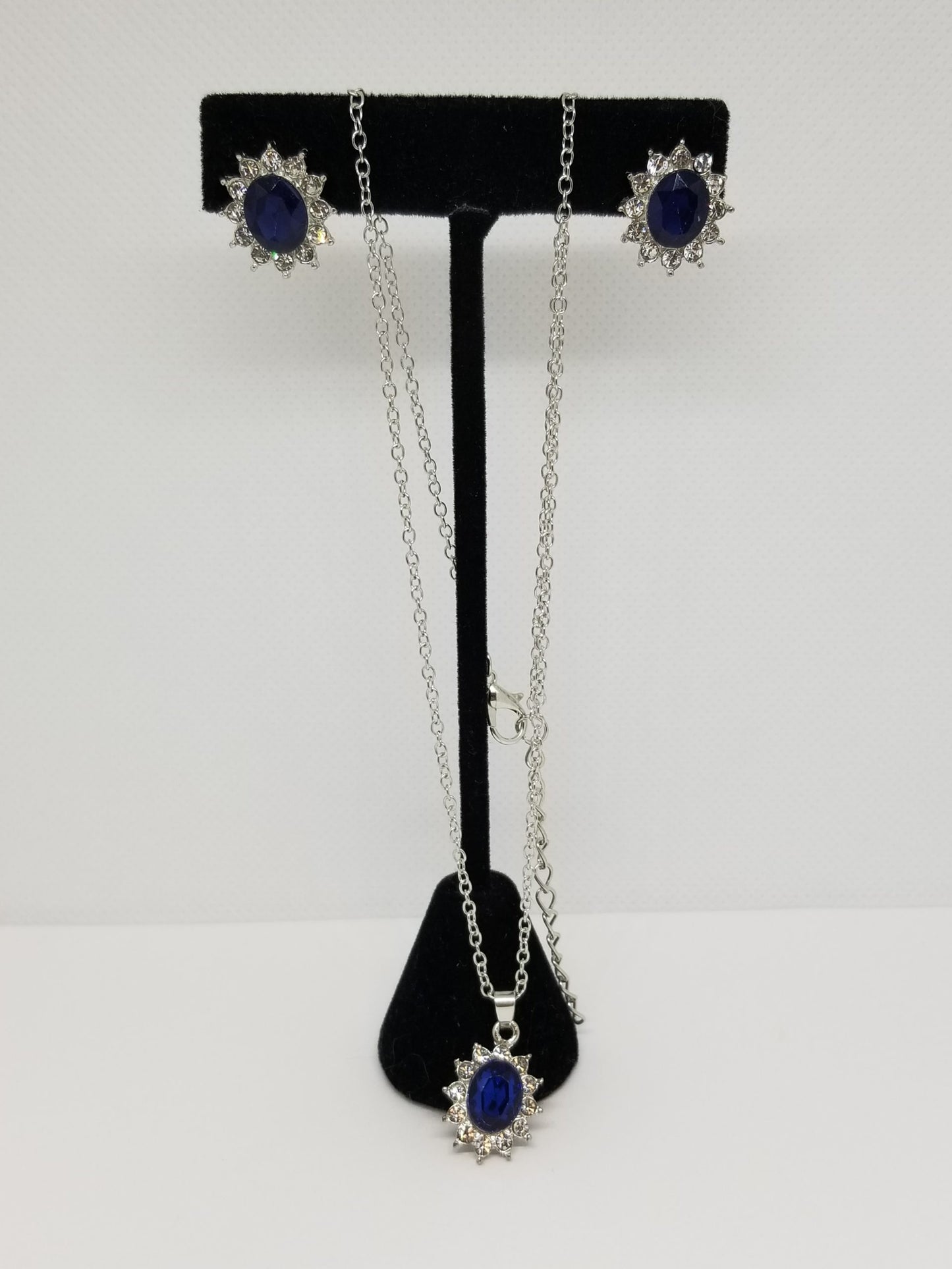 DEEP BLUE NECKLACE SET