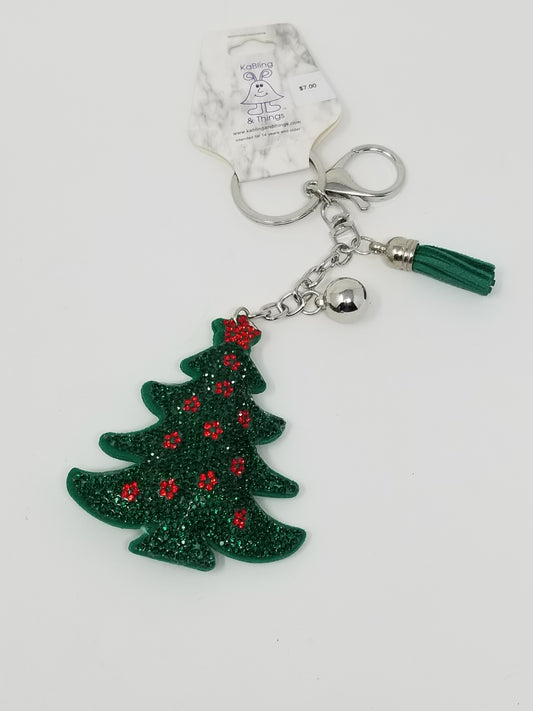 CHRISTMAS TREE KEYCHAIN