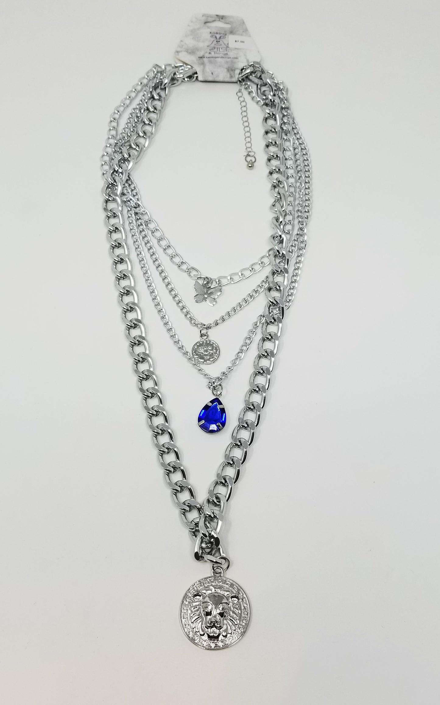 MULTI LAYERED MEDLEY NECKLACE A1008