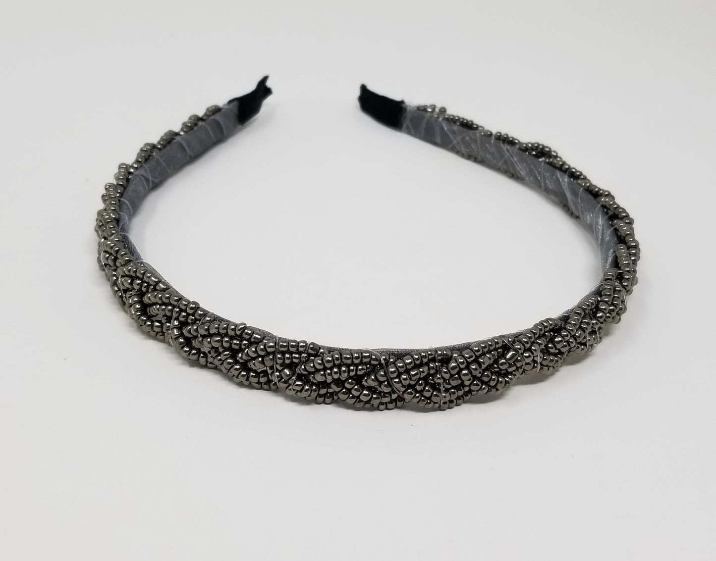 SILVER TWIST HEADBAND A1493