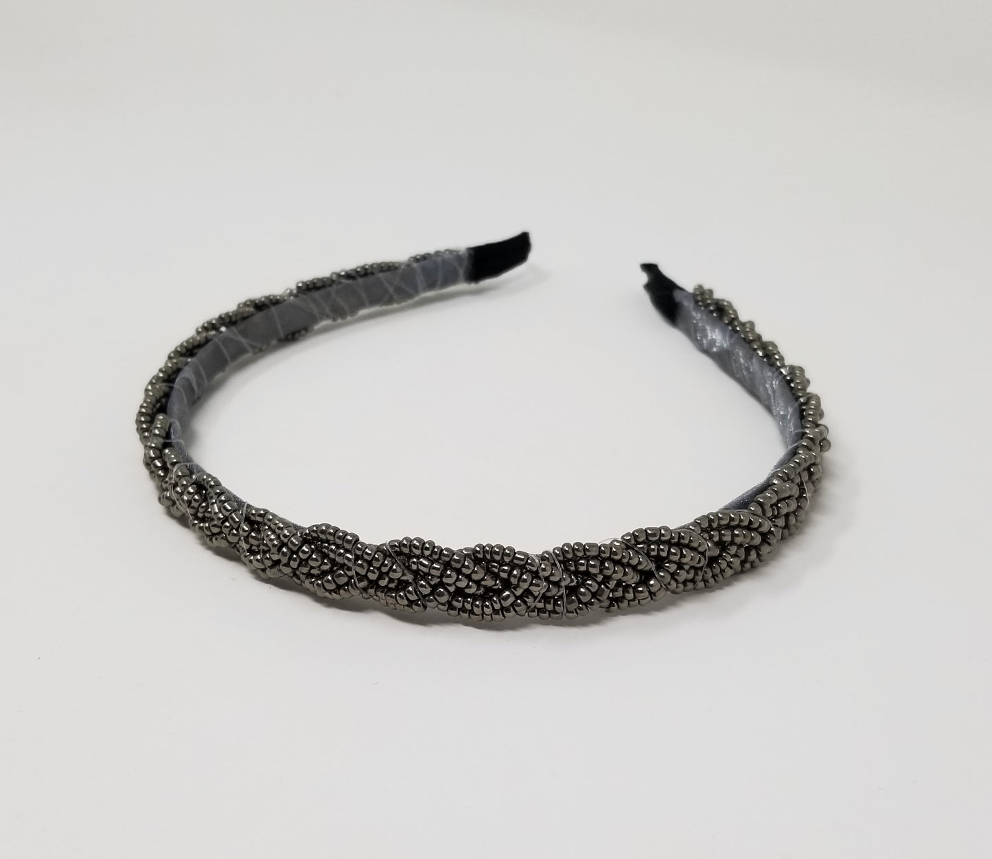 SILVER TWIST HEADBAND A1493