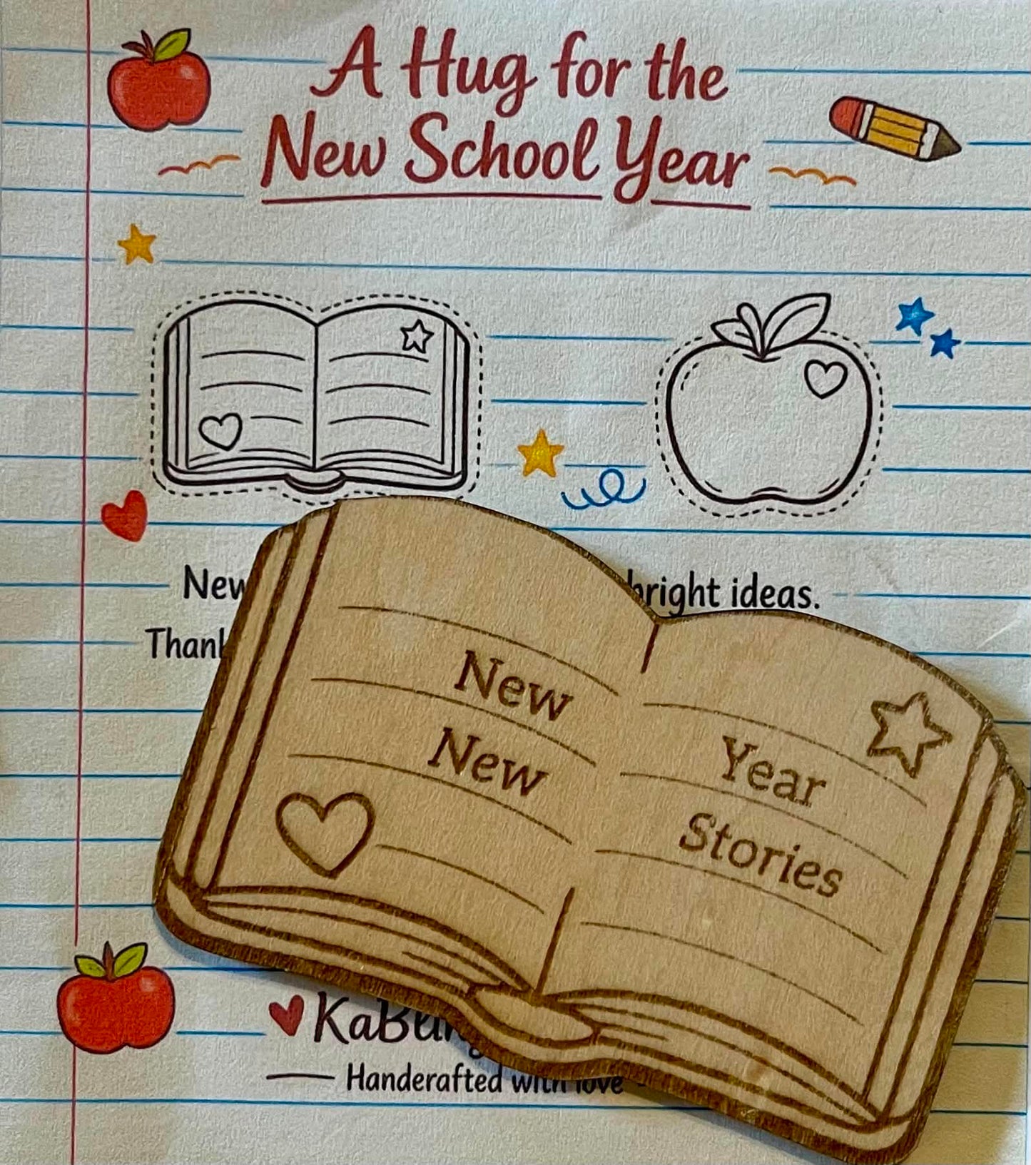 TEACHER POCKET HUGS DIY KIT