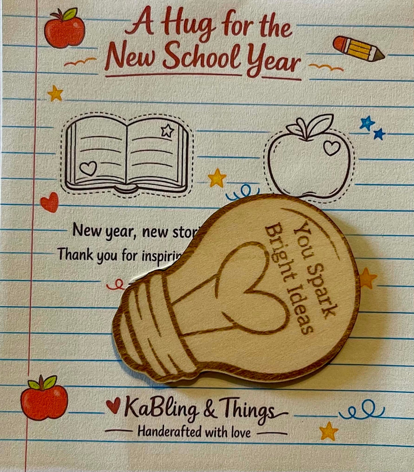 TEACHER POCKET HUGS DIY KIT