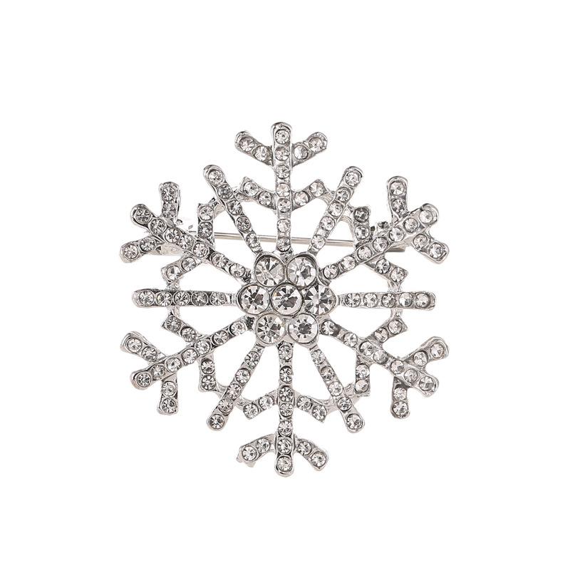 SNOWFLAKE BROOCH