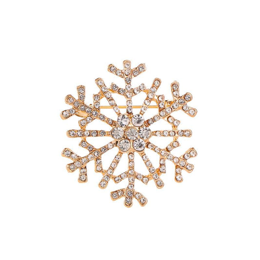 SNOWFLAKE BROOCH