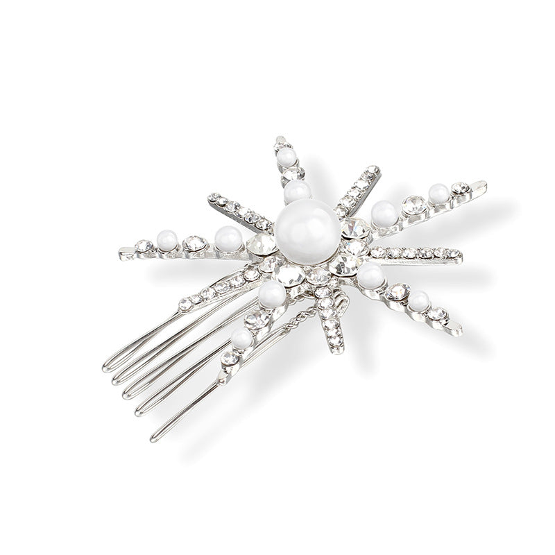 SNOWFLAKE HAIR COMB