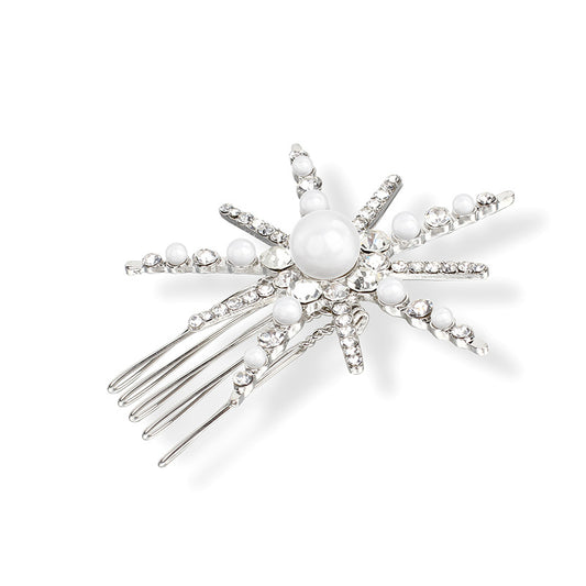 SNOWFLAKE HAIR COMB