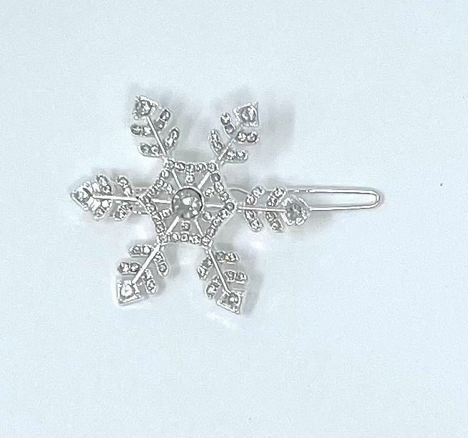 SNOWFLAKE HAIR CLIP