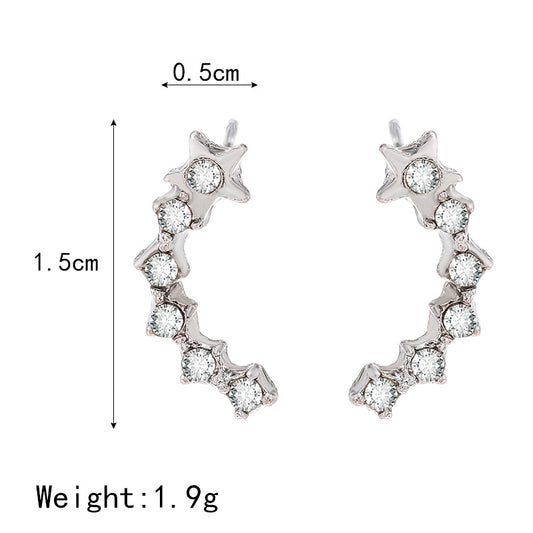 TRAILING STARS EARRINGS A0764