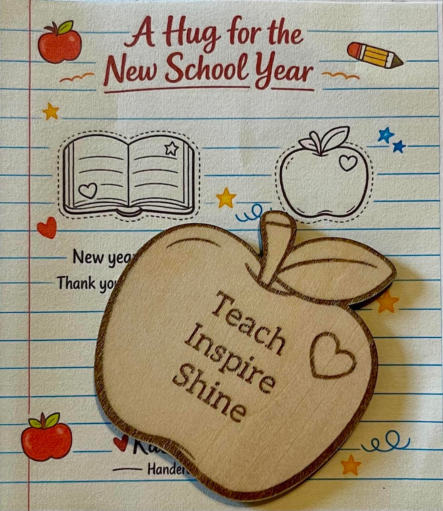 TEACHER POCKET HUGS DIY KIT